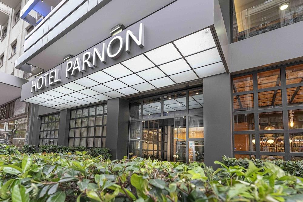 Parnon Hotel Aten Exteriör bild